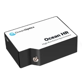 Vista isométrica del espectrómetro de Ocean optics HR2